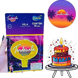 VELA TARDEZINHA VERAO FESTCOLOR