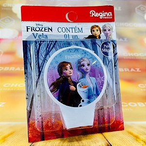 VELA  ANIVERSARIO FESTA DISNEY FROZEN REGINA