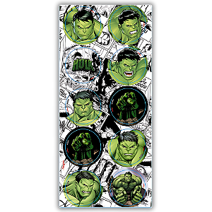 30 ADESIVO  HULK CORE REDONDO REGINA