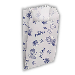 50 SACO DE PIPOCA HOT DOG  DISNEY FROZEN ( Regina )