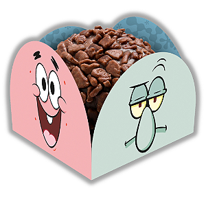 50 PORTA FORMINHA BOB ESPONJA CORE Regina