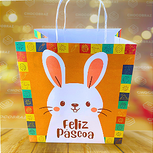 05 SACOLAS - 24X17X26 CM - PASCOA DIVERTIDA  5371 (PÁSCOA IDEIA 2025)