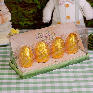 05 CAIXA DISPLAY P/ 4 OVOS 50G - COELHINHO ENCANTADO 5402 (PÁSCOA IDEIA 2025)