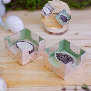 05 CAIXAS DEGUSTACAO ENCANTO 50G - COELHINHO ENCANTADO DUPLA FACE 5422 (PÁSCOA IDEIA 2025)