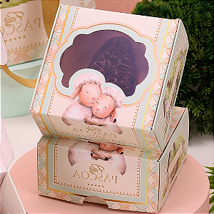 10 CAIXA PARA 1 MINI OVO 50G OU 4 DOCES PASTOREIO PÁSCOA 4561 ( PASCOA JANGO 2025 )