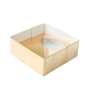 05 CAIXA PARA OVO DE 50G OURO, 10X10X4 ASSK