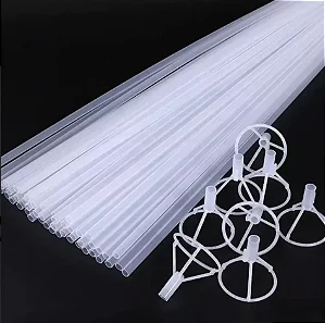 Suporte para balão 70 cm Transparente  (Ex)