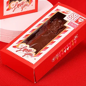 10 CAIXA PARA BARRA 300G LOVE YOU ( MÃES E NAMORADOS JANGO 2025 )