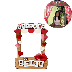 MOLDURA PARA FOTOS BARRACA DO BEIJO FESTA JUNINA ARRAIA REGINA FESTA JUNINA 2025