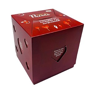 5 CAIXA NAMORADOS CUBO JOGO DA PAIXAO 4939 10,5x10x10cm  (IDEIA NAMORADOS 2025)