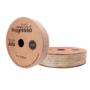1 FITA DE JUTA 20 MM 001 NATURAL 10 METROS