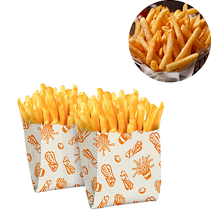 50 SACOS DE PAPEL FRITAS 10x11CM ( Regina )