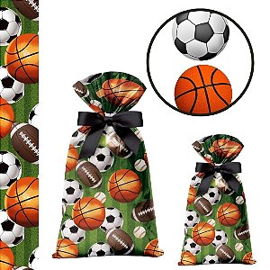 40 SACOLINHA  BOLAS SURPRESA  20x29 CROMUS