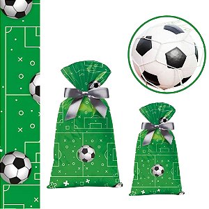 50 SACOLINHA  FUTEBOL SURPRESA  20x29 CROMUS