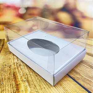 05 CAIXA PARA OVO DE 250G ESTAMPA BRANCO , 20X13X8,8 ASSK