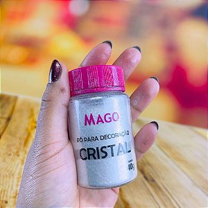 1 PÓ PARA DECORAÇÃO CRISTAL 40G (MAGO)