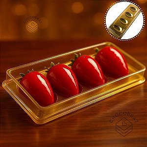 10 CAIXAS PARA 4 MORANGO DO AMOR DOURADA  BWB 14340