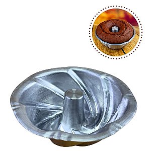1 FORMA DE ALUMINIO VULCÃO G 20X8 (DONA LELLA)