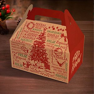 10 MALETINHA - NATAL ESSENCIA 5652  KRAFT (NATAL 2025 IDEIA)