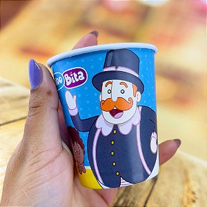 8 COPO PAPEL FESTA MUNDO BITA 200ML FESTCOLOR