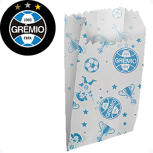 50 SACO DE PIPOCA HOT DOG GRÊMIO Regina