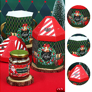 5 CASINHA PARA MINI PANETONE VINTAGE 5176 ( JANGO NATAL 2025 )