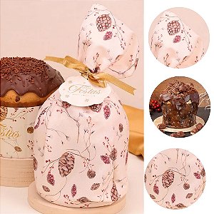 5 TECIDO PARA PANETONE 500G NATAL CLÁSSICA 5405 ( JANGO NATAL 2025 )