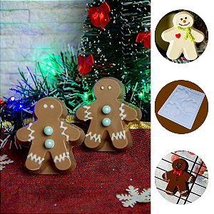 FORMAS BWB SILICONE BISCOITO DE NATAL GINGERBREAD 10290 (BWB NATAL 2025)