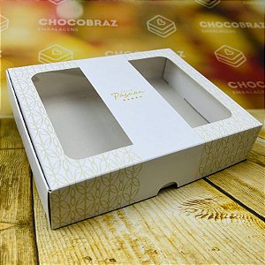 10 Caixas P/ 20 Doces de Páscoa Com Visor PAZ 3734  (PASCOA JANGO OUTLET)