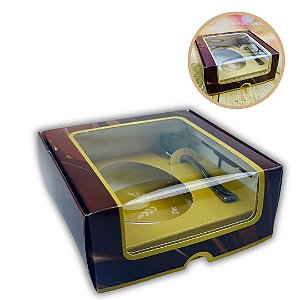 05 Caixa c/ Visor Ovo 100g Páscoa Elegance 4774 (PASCOA IDEIA OUTLET)