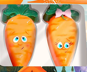 10 Berço De Papel Cenourinha J1859n (Páscoa Jango 2023 Liquidação)