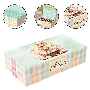10 CAIXA P/8 DOCES  PASCOA ENCANTOS 5838 ( IDEIA PÁSCOA 2026 )