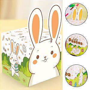 10 CAIXA LEMBRANCINHA PASCOA COLORIR 5860 ( IDEIA PÁSCOA 2026 )