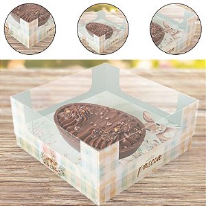 5 CAIXA P/ OVO DE COLHER AJUSTAVEL 100/150G - PASCOA ENCANTOS 5793 ( IDEIA PÁSCOA 2026 )