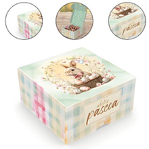 10 CAIXA P/ 4 DOCES PASCOA ENCANTOS 5836 ( IDEIA PÁSCOA 2026 )