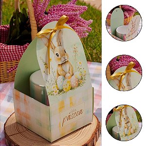 10 EMBALAGEM PASCOA CACHEPOT 10X10X20 - 5846 ( IDEIA PÁSCOA 2026 )