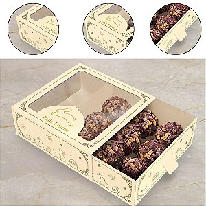10 CAIXA 9 DOCES PÁSCOA C/ VISOR GAVETA - PASCOA LUZ 5859 ( IDEIA PÁSCOA 2026 )