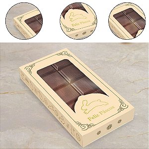 10 CAIXA BARRA TABLETE M 14,5x7,5x2 - PASCOA LUZ 5855 ( IDEIA PÁSCOA 2026 )