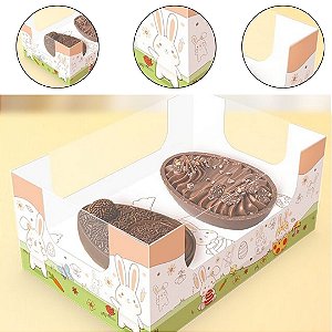 10 CAIXA P/ 2 MINI OVOS 50G - PASCOA COLORIR 5812 ( IDEIA PÁSCOA 2026 )