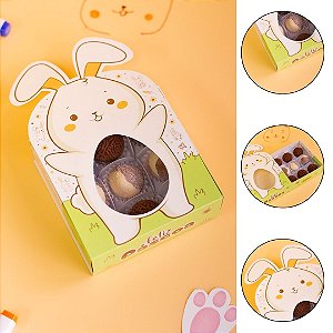 10 CAIXA 9 DOCES PÁSCOA C/ VISOR GAVETA- PASCOA COLORIR 5878 ( IDEIA PÁSCOA 2026 )