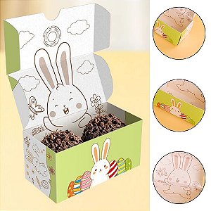 10 CAIXA 2 DOCES PÁSCOA - PASCOA COLORIR 5929 ( IDEIA PÁSCOA 2026 )