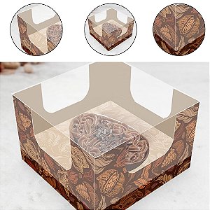 10 CAIXA MINI OVO PÁSCOA 50G - PURO CACAU 5788 ( IDEIA PÁSCOA 2026 )