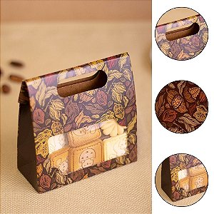 10 CX LEMBRANCINHA MALETINHA PÁSCOA C/ ALÇA E VISOR  PURO CACAU 5827 ( IDEIA PÁSCOA 2026 )