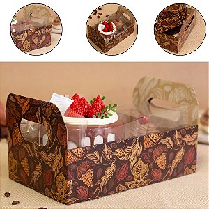 10 CESTA PÁSCOA CAIXOTE 22X14X12 M - PURO CACAU 5828 ( IDEIA PÁSCOA 2026 )