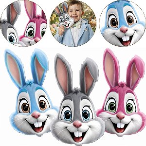 5 MASCARA COELHO DA PÁSCOA SORTIDOS 3384 (KX) PÁSCOA 2026