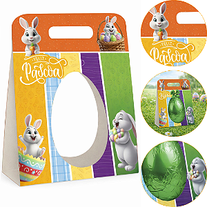 5 CAIXA LEMBRANCINHA P/ OVO PÁSCOA 50G  7749-77 (KX) PÁSCOA 2026