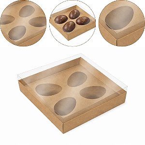 5 CAIXA P/ 4 OVOS 50GR KRAFT 8422-16 (KX) PÁSCOA 2026