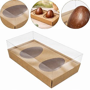 5 CAIXA P/ 2 OVOS 100GR/150GR KRAFT 8421-16 (KX) PÁSCOA 2026