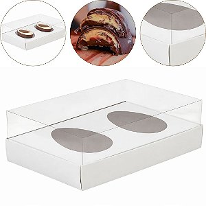 5 CAIXA P/ 2 OVOS 100/150G BRANCA 8421-01 (KX) PÁSCOA 2026
