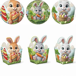 3 CESTAS SORTIDAS COELHO PÁSCOA 2265-418 (KX) PÁSCOA 2026